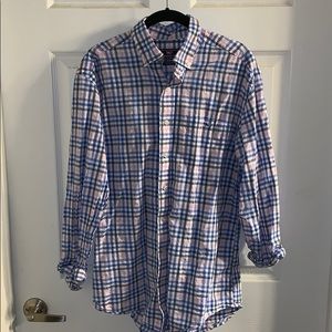 Vineyard Vines Pink/Blue Button Down